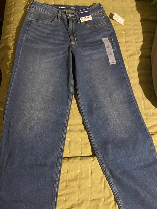 Old Navy Denim - Old Navy Women's Medium Blue Straight-Leg Jeans